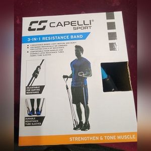 CAPELLI SPORTS - 3 In 1 - HEAVY RESISTANCE BAND